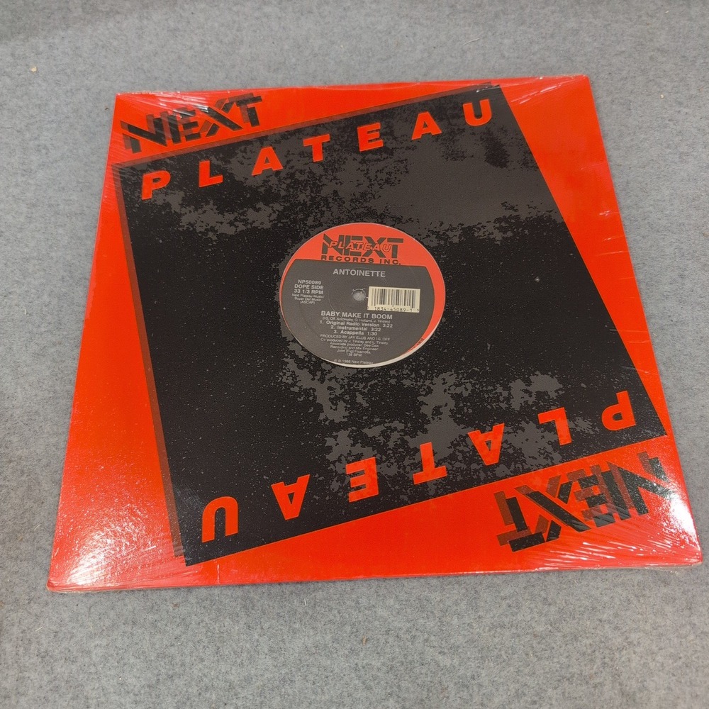 Antoinette Baby Make It Boom 12" Vinyl Single 1988 Next Plateau NP50089 Hip Hop
